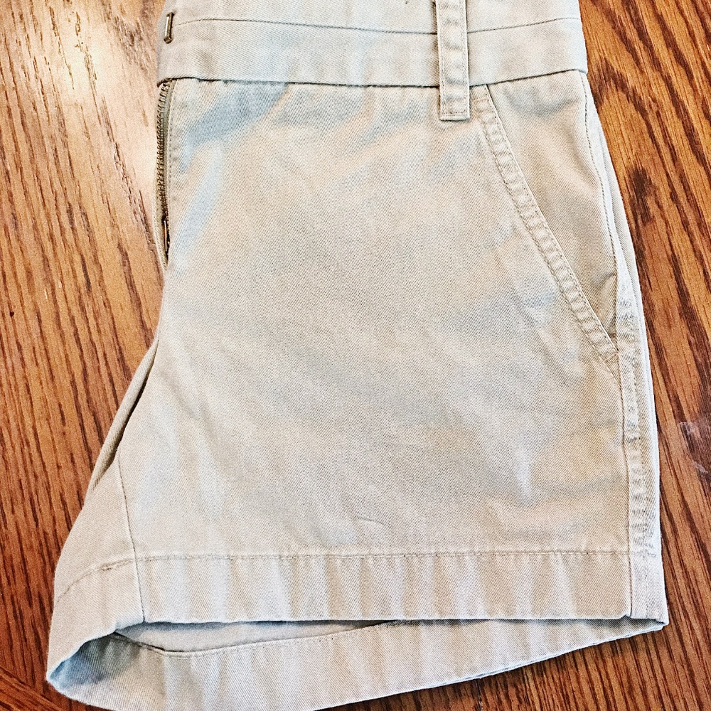 J Crew Chino Tan Khaki Shorts - Picture 5 of 5